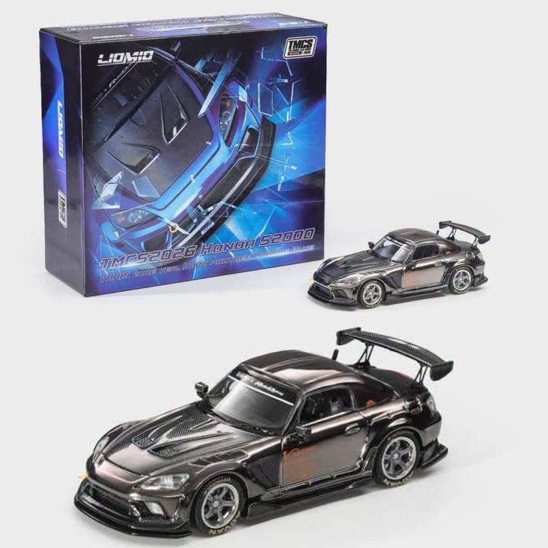 LIOMIO Honda S2000 Varis Wide Ver. Dark Panther Chrome Blue | Chance of Chase | 2026 The Model Car Show Malaysia