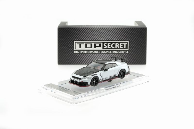 [PREORDER] K3 Models Nissan GT-R35 Top Secret Matte Pearl White | 2026 The Model Car Show Malaysia