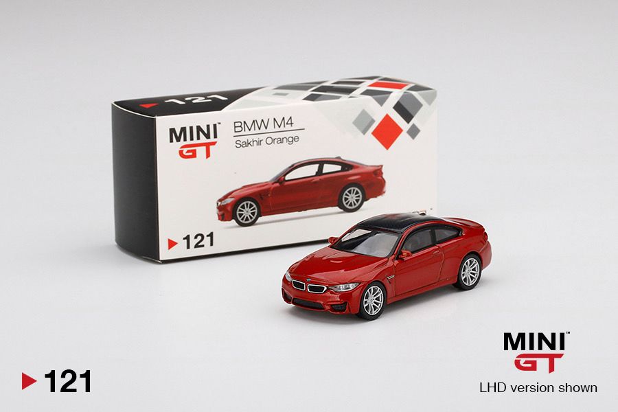 #121 MINI GT BMW M4 (F82) Sakhir Orange