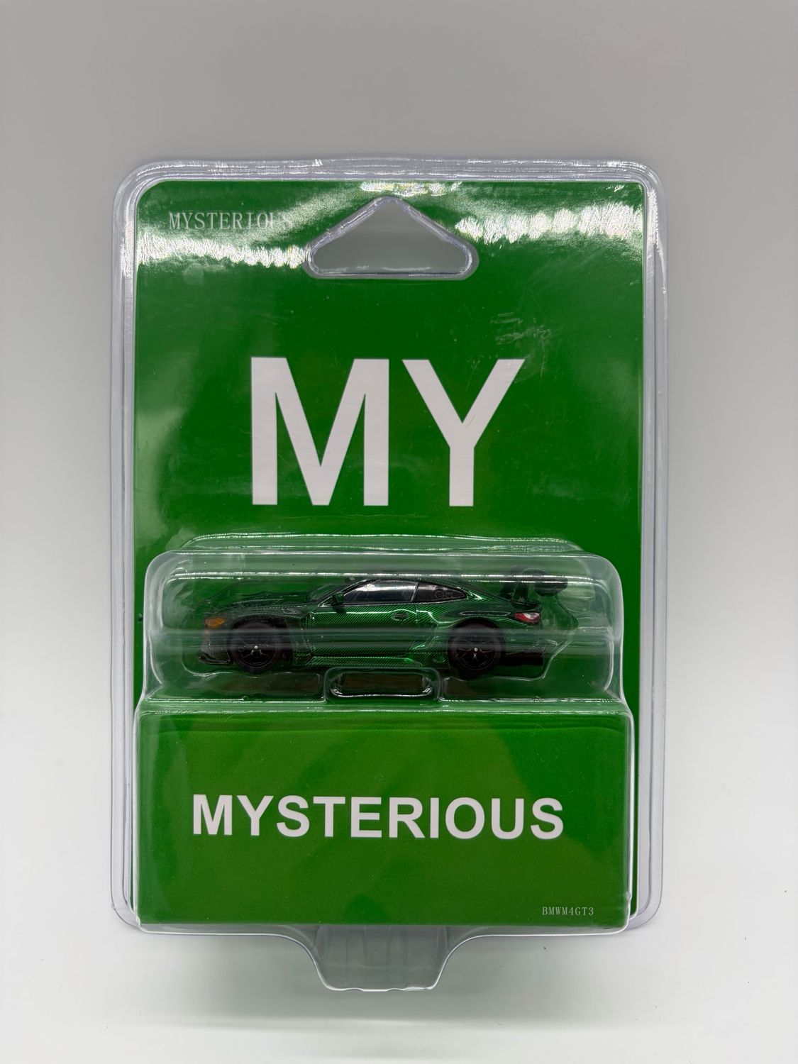 MYSTERIOUS Model 1/64 BMW M4 GT3 Green Blister MYSTERIOUS Model 1/64 BMW M4 GT3 Green Blister