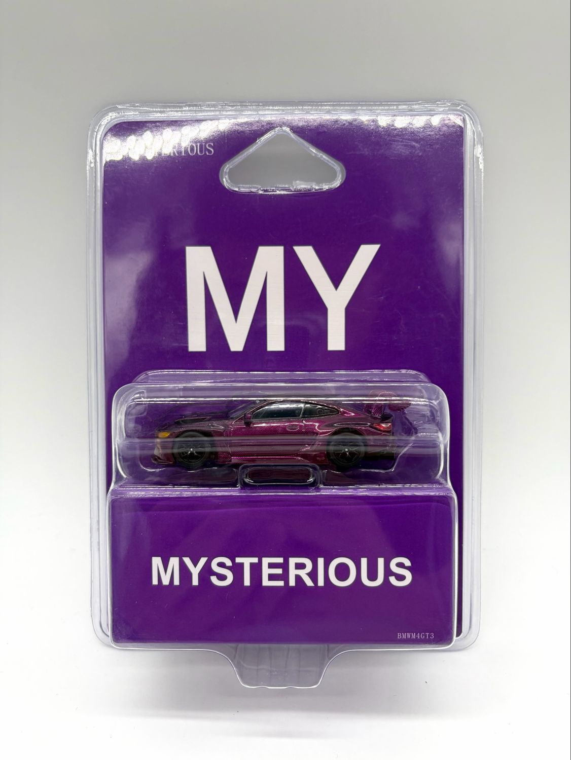 MYSTERIOUS Model 1/64 BMW M4 GT3 Purple Blister MYSTERIOUS Model 1/64 BMW M4 GT3 Purple Blister