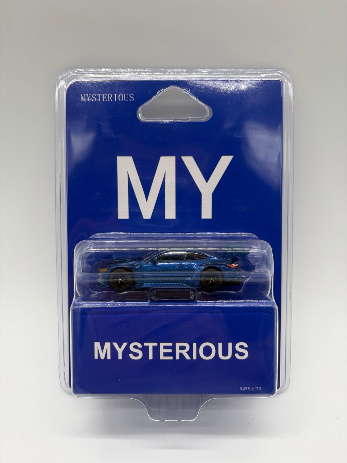 MYSTERIOUS Model 1/64 BMW M4 GT3 Blue Blister MYSTERIOUS Model 1/64 BMW M4 GT3 Blue Blister