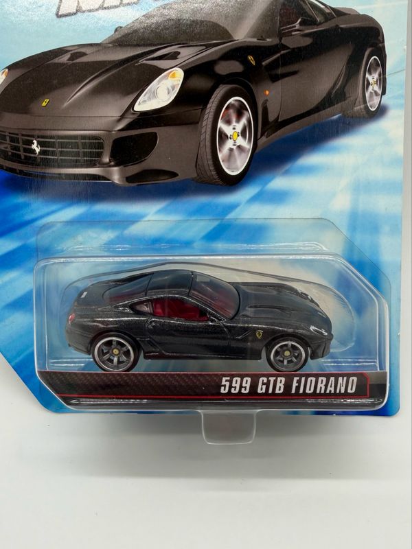 2009 Hot Wheels Speed Machines 599 GTB Fiorano Black
