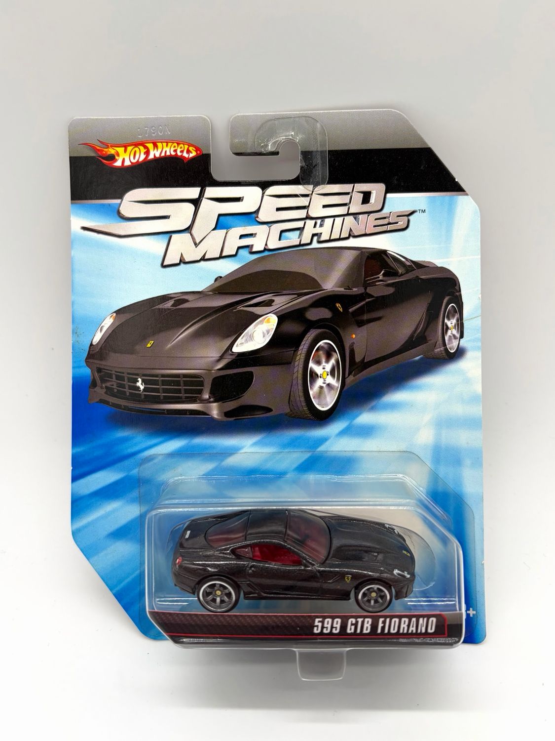 2009 Hot Wheels Speed Machines 599 GTB Fiorano Black 2009 Hot Wheels Speed Machines 599 GTB Fiorano Black