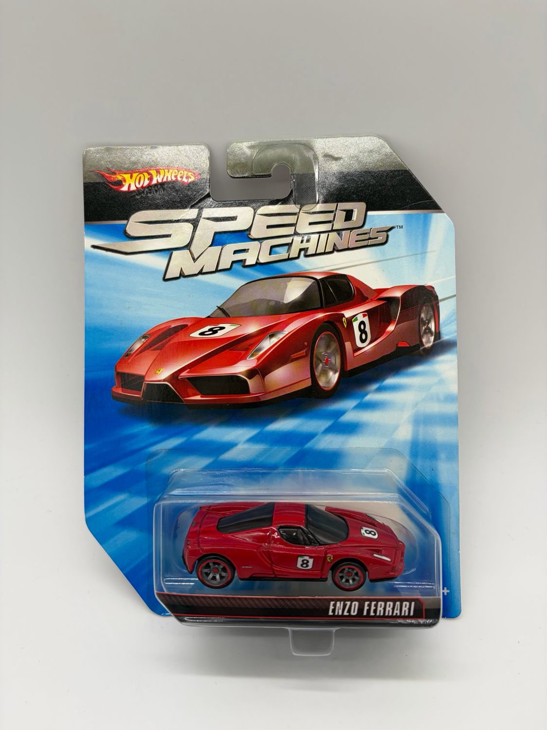 2009 Hot Wheels Speed Machines Enzo Ferrari Red