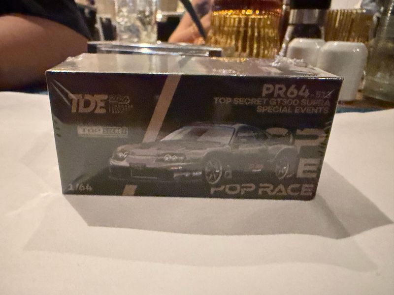 POP RACE Top Secret GT300 Supra Dinner Exclusive (PR64-513) | 2026 Thailand Diecast Expo