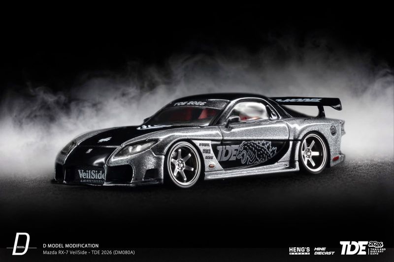 D-Model x Heng’s Garage x Mine Diecast Mazda RX-7 Veilside | 2026 Thailand Diecast Expo D-Model x Heng’s Garage x Mine Diecast Mazda RX-7 Veilside | 2026 Thailand Diecast Expo