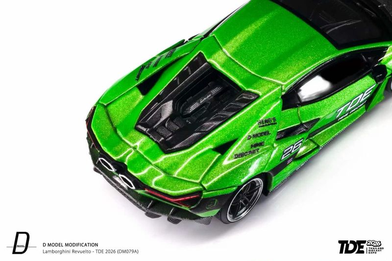 D-Model Lamborghini Revuelto Green (DM079A) | 2026 Thailand Diecast Expo