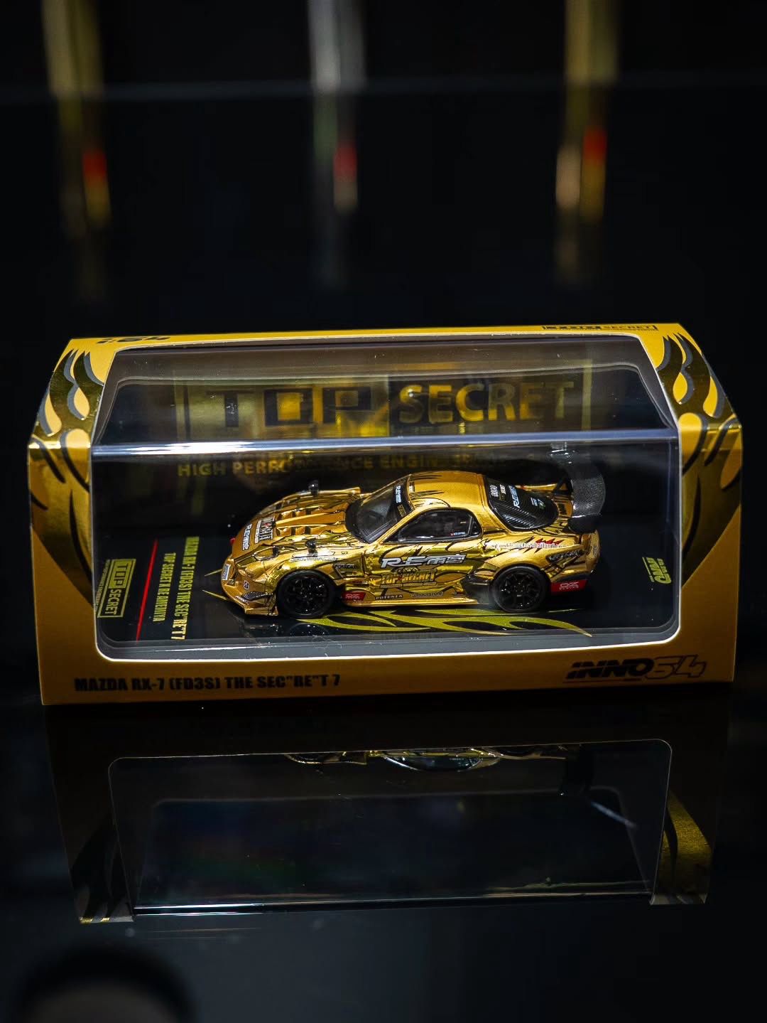 PREORDER] INNO64 Mazda RX-7 (FD3S) THE SEC”RE”T 7 TOP SECRET x RE