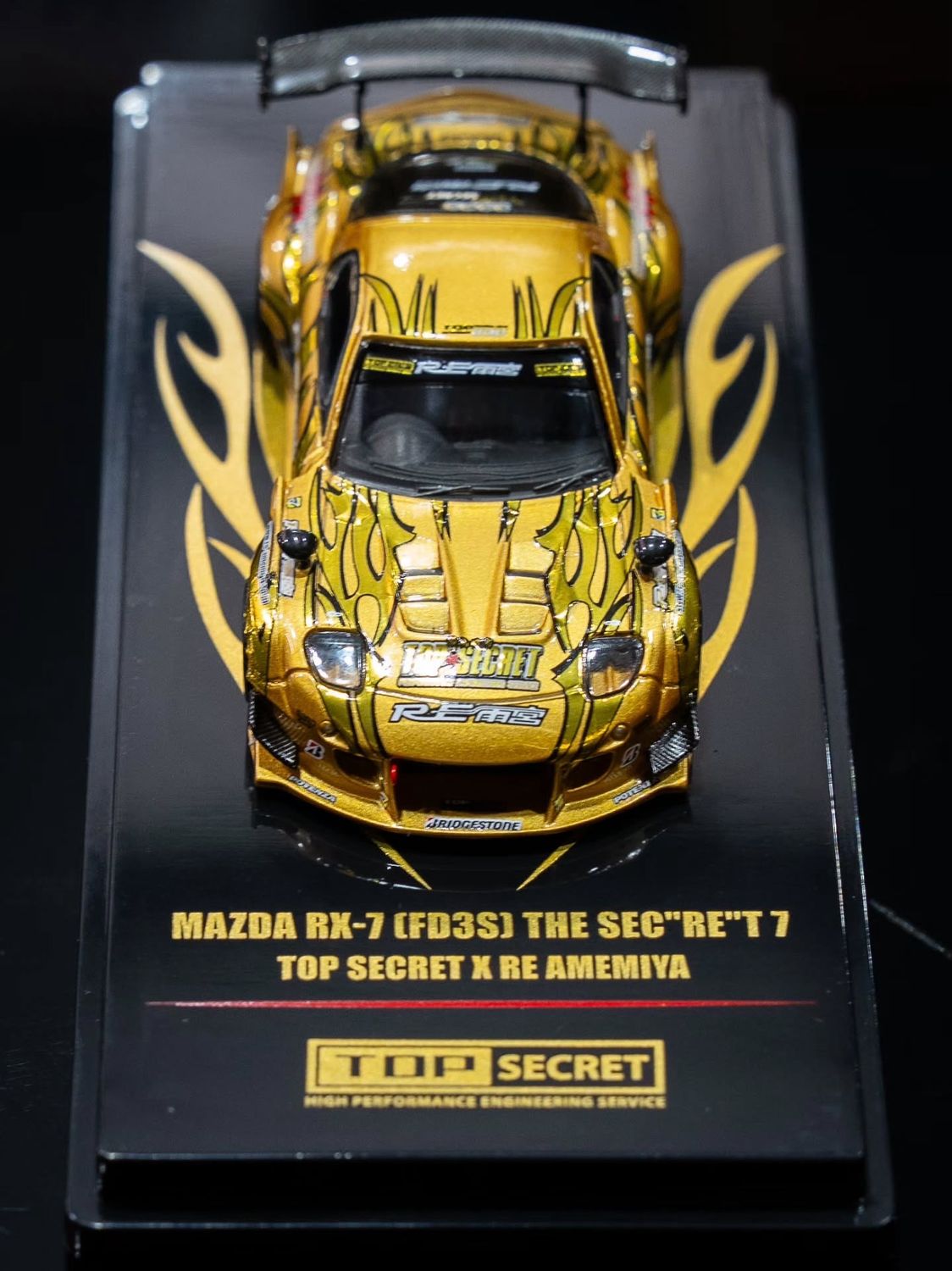 ʕ*•様 タイ限定 INNO64 Mazda RX-7 FD3S Top Sec PREORDER] INNO64 Mazda RX-7 (FD3S) THE SEC”RE”T 7 TOP SECRET x RE