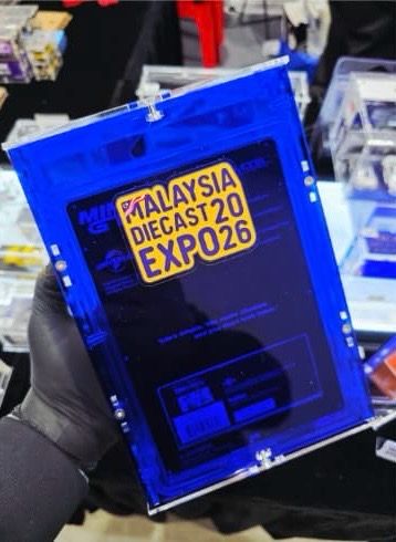 HAKO MINI GT New Blister Acrylic Display Case (MGTB-M26) | 2026 Malaysia Diecast Expo