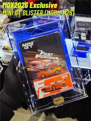 HAKO MINI GT New Blister Acrylic Display Case (MGTB-M26) | 2026 Malaysia Diecast Expo