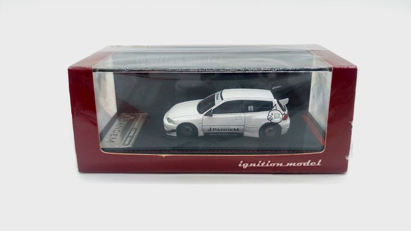 Ignition Model Honda Pandem Civic (EG6) White