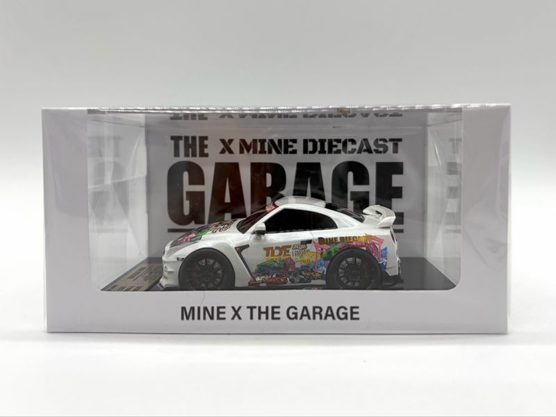 Heng’s Garage x MINE DIECAST Nissan GTR-R35 White Premium Edition 2025 | 2026 Thailand Diecast Expo Heng’s Garage x MINE DIECAST Nissan GTR-R35 White Premium Edition 2025 | 2026 Thailand Diecast Expo