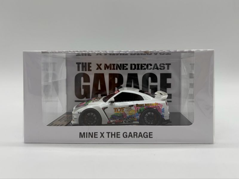 Heng’s Garage x MINE DIECAST Nissan GTR-R35 White Premium Edition 2025 | 2026 Thailand Diecast Expo