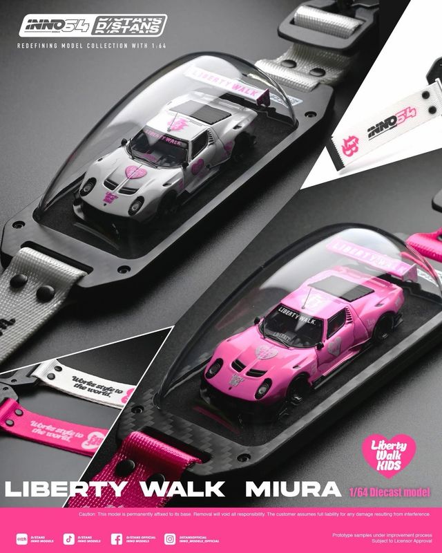 [PREORDER] INNO64 x D/STANS LB-Silhouette Works Miura GT | Chance of Chase