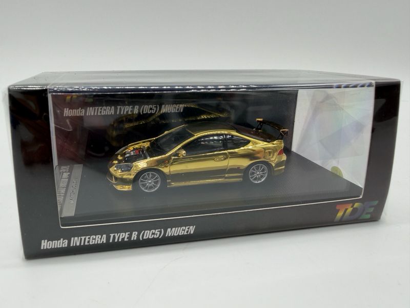 Motorhelix Honda Integra Type R (DC5) Mugen Gold Chrome | 2026 Thailand Diecast Expo