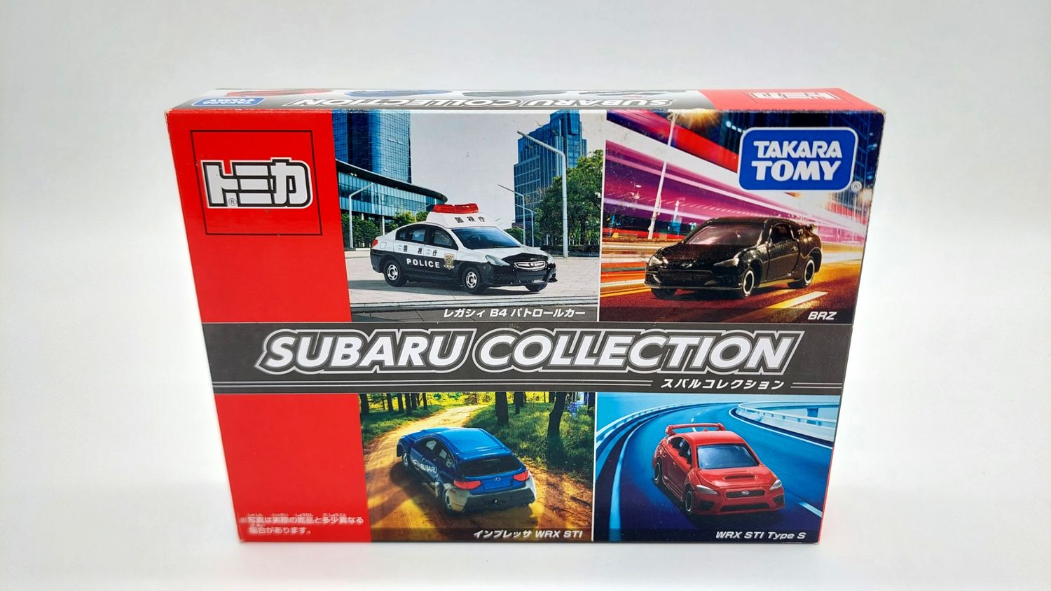 Tomica Subaru Collection 4 car set Tomica Subaru Collection 4 car set
