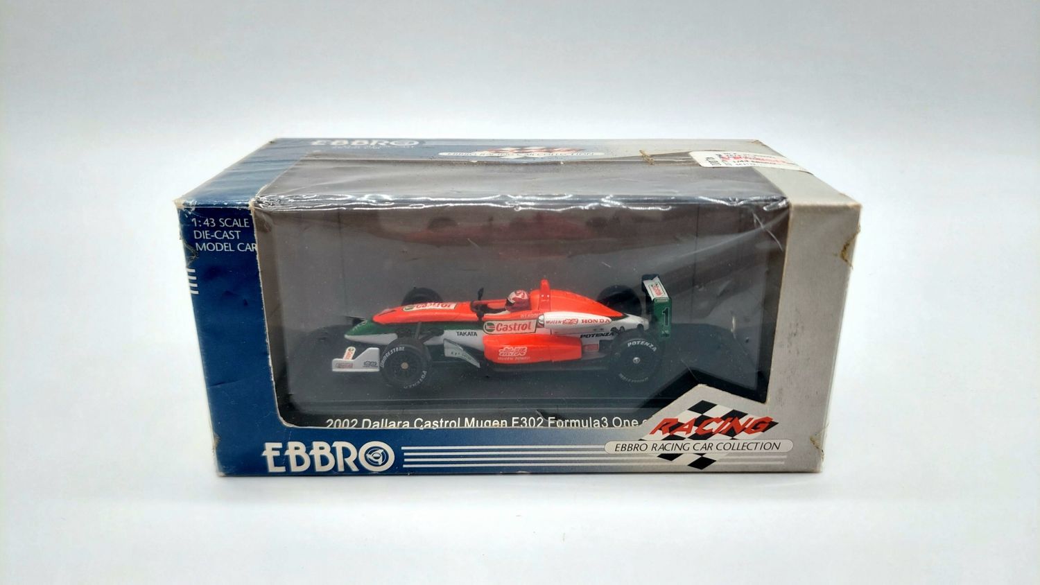 Ebbro 1/43 2002 Dallara Castrol Mugen F302 Formula 3