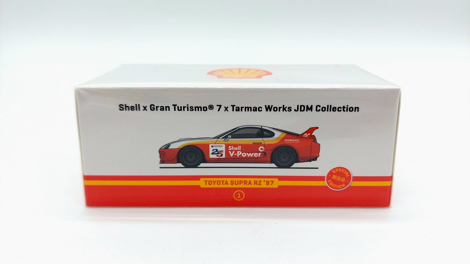 Toyota Supra RZ '97 Sealed | Chance of Chase | SHELL x GRAN TURISMO 7 x Tarmac Works JDM Collection