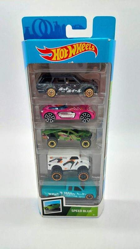 Hot Wheels 5 Pack | Speed Blur