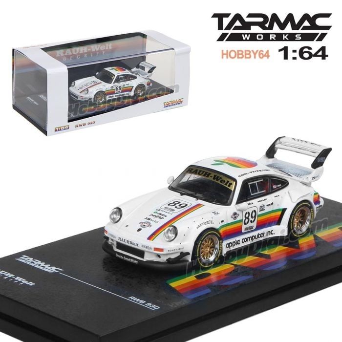 [UNSEALED] Tarmac Works Porsche RWB 930 Apple Livery