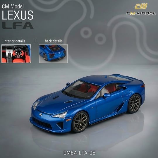 CM Model Lexus LFA Dark Blue CM Model Lexus LFA Dark Blue