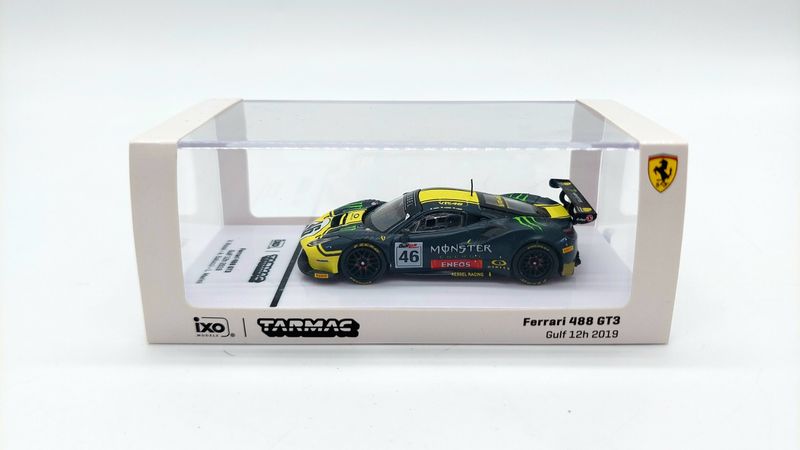 [UNSEALED] Tarmac Works Ferrari 488 GT3 Gulf 12h 2019