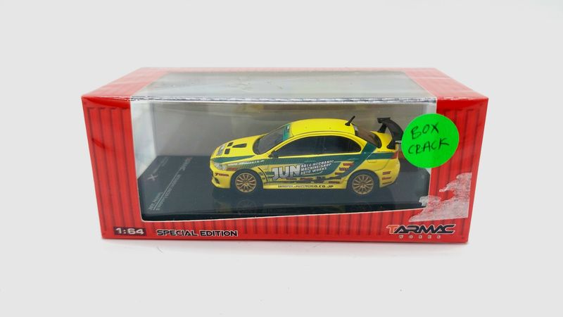 [BOX CRACK] Tarmac Works Mitsubishi Lancer Evo X Touring Car - Tuned By JUN