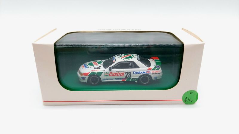 [UNSEALED] Kyosho x Tarmac Works Nissan Castrol Skyline GT-R (R32) Macau GP Winner