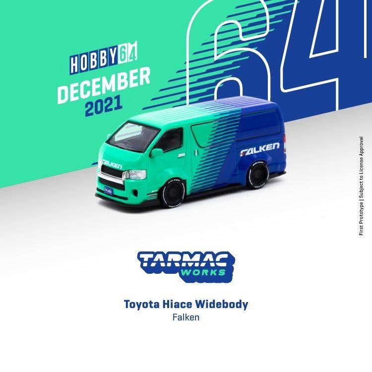 Tarmac Works Toyota Hiace Widebody Falken Livery