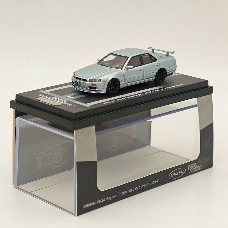 Mortal Model ER34 Skyline 25GT-t "All In Tuning 2024" Silver