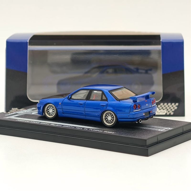 Mortal Model Nissan ER34 Skyline 25GT-t "All In Tuning 2024" Bayside Blue