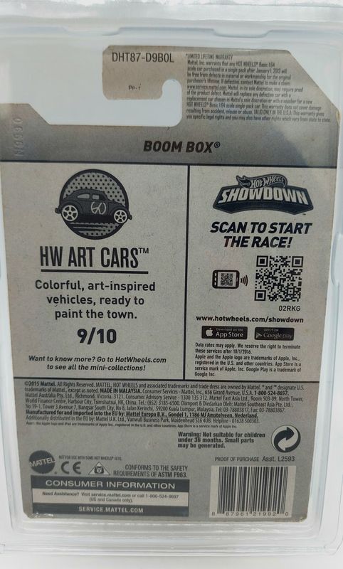 2016 Hot Wheels Boom Box Super Treasure Hunt