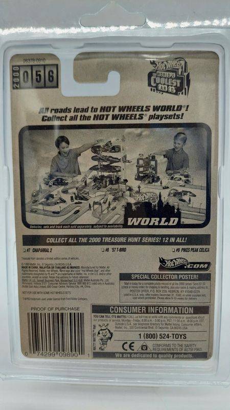 2000 Hot Wheels '57 T-Bird Super Treasure Hunt
