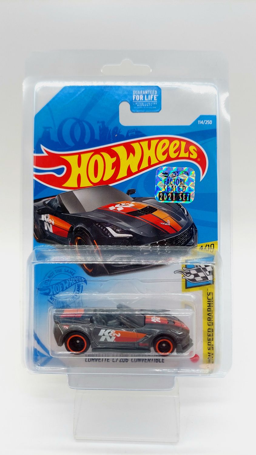 2020 Hot Wheels Corvette C7 Z06 Convertible Super Treasure Hunt | Factory Sealed
