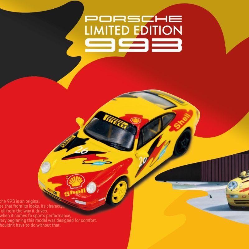 Sparky SHELL Porsche 993 #26 (without rear spoiler)
