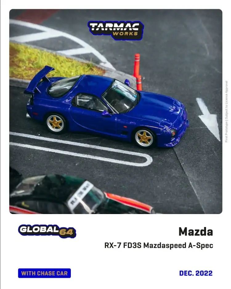 Tarmac Works Mazda RX-7 Mazdaspeed-A Spec | Chance of Chase 