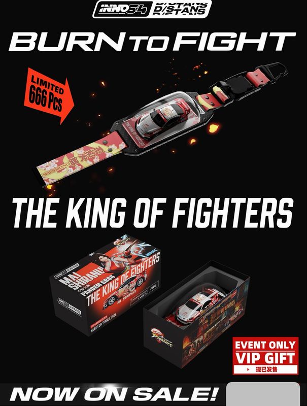 [PREORDER] INNO64 x D/STANS Pandem GR86 King of Fighters Mai Shiranui Livery | Chance of Chase