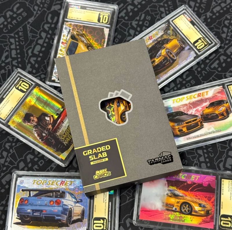 [PREORDER] Tarmac Cards Pristine 10 Graded Slab Top Secret Random Assortment