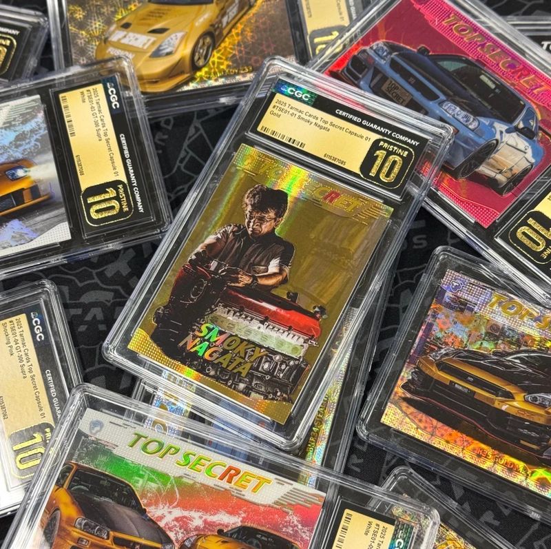 [PREORDER] Tarmac Cards Pristine 10 Graded Slab Top Secret Random Assortment