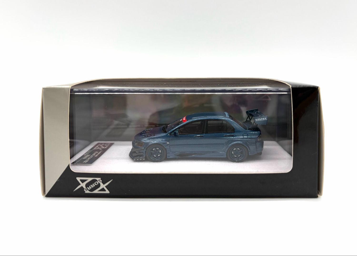 ERROR404 Mitsubishi Lancer Evolution IX Blue Carbon