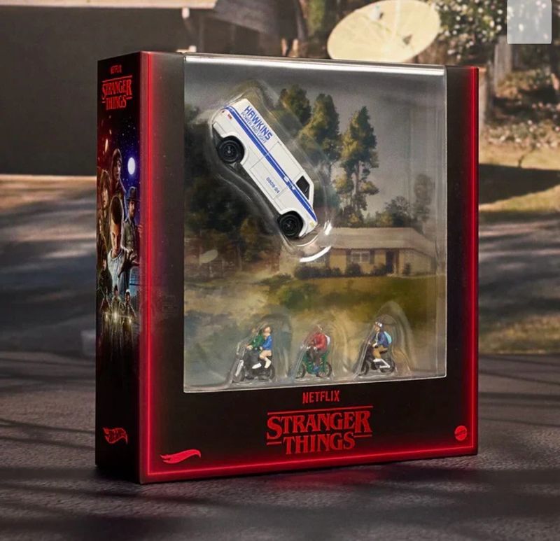 [PREORDER] Hot Wheels x Netflix Stranger Things 10th Anniversary ’83 Chevy Van | 2026 San Diego Comic Con (SDCC)