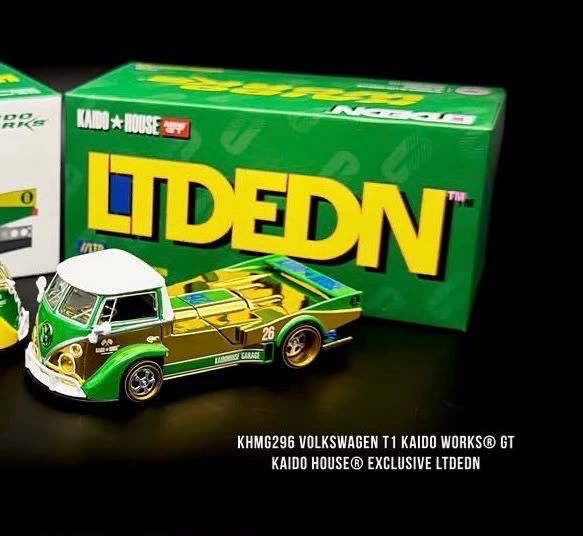 [PREORDER] KAIDOHOUSE LTD EDN VOLKSWAGEN T1 KAIDO WORKS® GT (KHMG296) | 2026 Salao Diecast Event