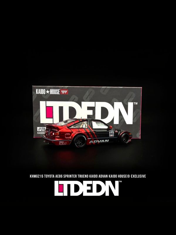 [PREORDER] KAIDOHOUSE LTD EDN Toyota AE86 Sprinter Trueno Advan (KHMG215) | 2026 Hachi-Roku Day