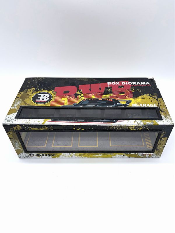 BELEKART 1/64 RWB Themed Garage Workshop Diorama Display Box