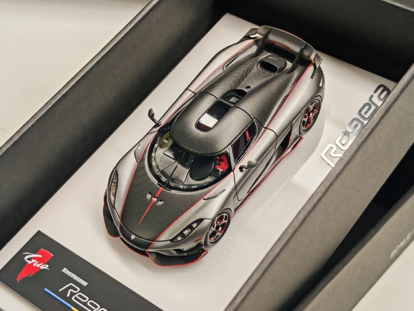 GUO Models 1/64 Resin Koenigsegg Regera Matt Grey GUO Models 1/64 Resin Koenigsegg Regera Matt Grey