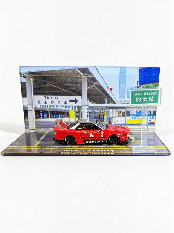 [PREORDER] Tarmac Works LB-KAIDO WORKS Nissan R32 Skyline Hong Kong Taxi | 2026 HK Toy Car Salon