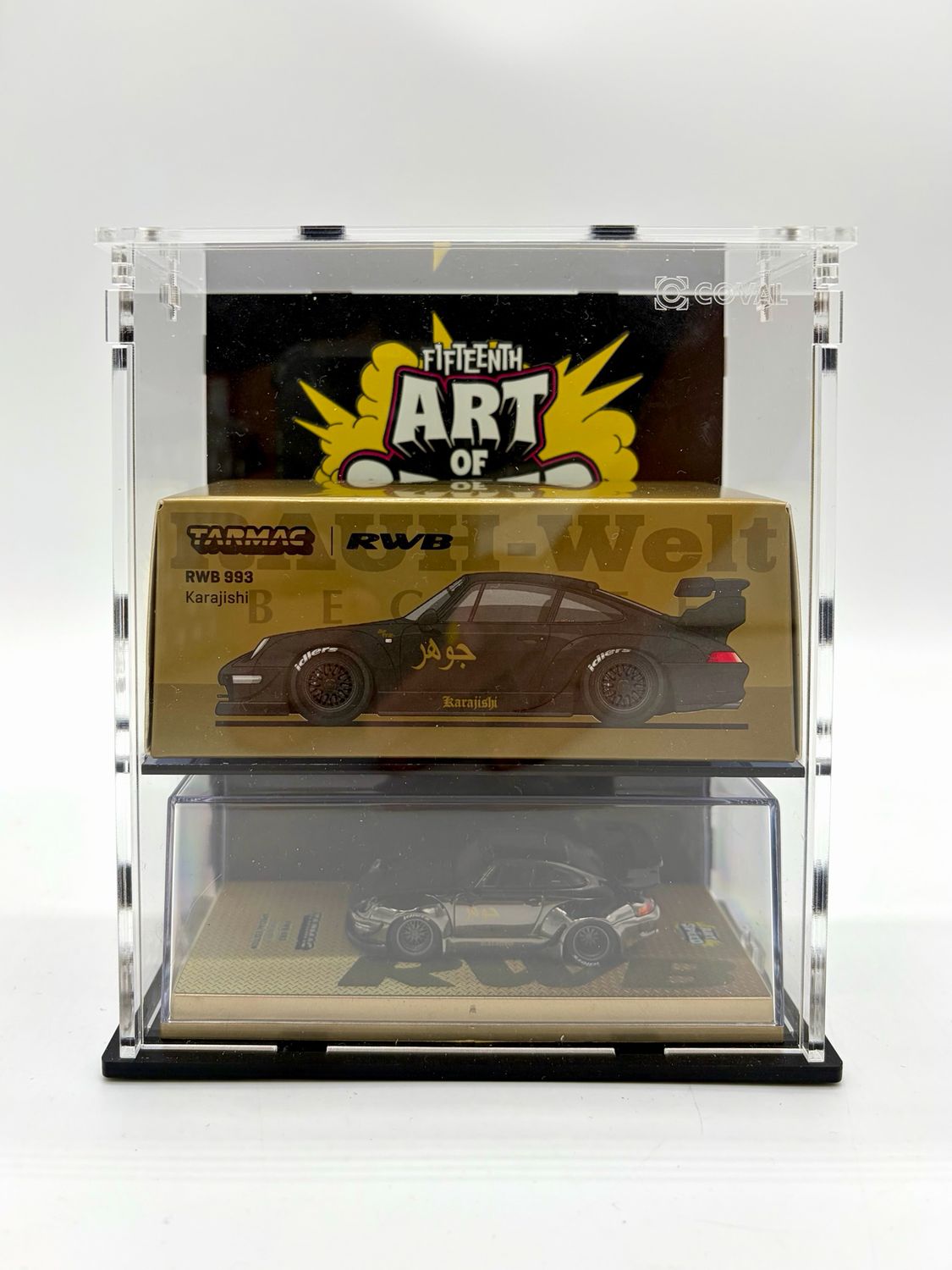 Tarmac Works RWB Karajishi Malaysia No. 6 Black Chrome Chase w/ Acrylic Case | 2026 Art of Speed Malaysia Tarmac Works RWB Karajishi Malaysia No. 6 Black Chrome Chase w/ Acrylic Case | 2026 Art of Speed Malaysia