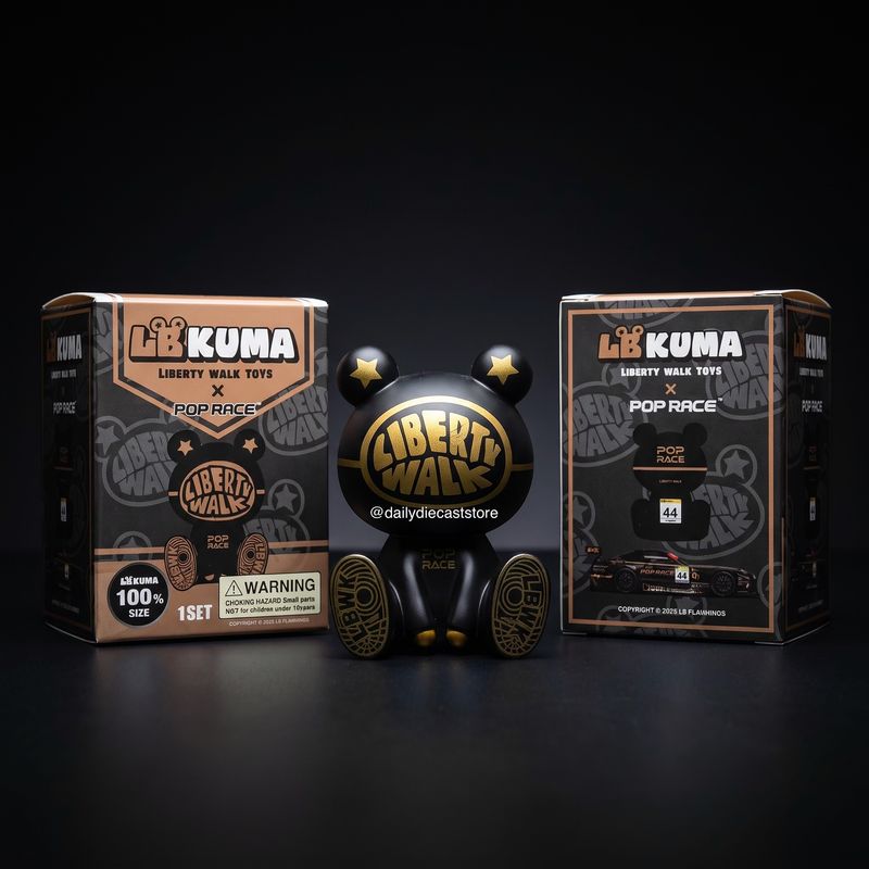[PREORDER] LB KUMA x POP RACE Liberty Walk Toys Figurine 100% Size | 2026 Hong Kong Store Opening
